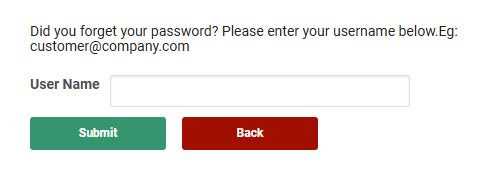 Forgot password